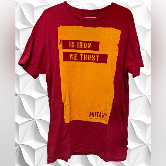 Mutant Bodybuilding In Iron We trust T-Shirt L - Picture 1 of 3
